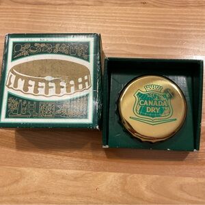 Canada Dry Branded Metal Bottle Opener with Box designed by Georg Jensen Danish